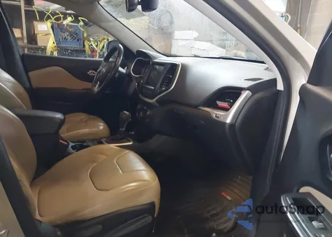 2015 Jeep Cherokee Limited from USA, damaged, VIN 1C4PJMDS9FW556327